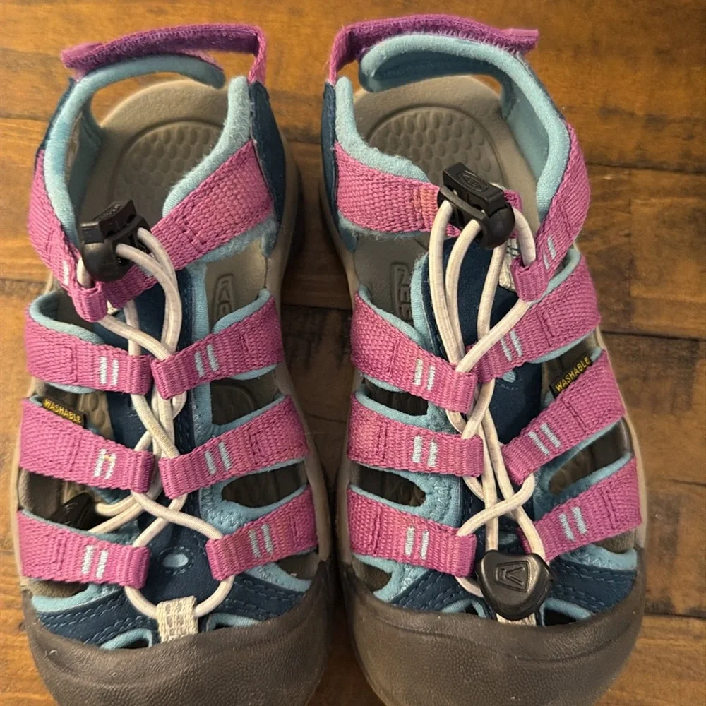 KEEN Kids Newport H2 Sandals – Size 11 – Purple & Teal